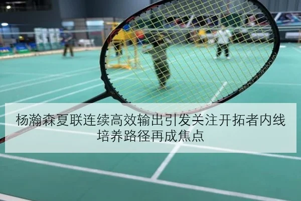 杨瀚森夏联连续高效输出引发关注开拓者内线培养路径再成焦点
